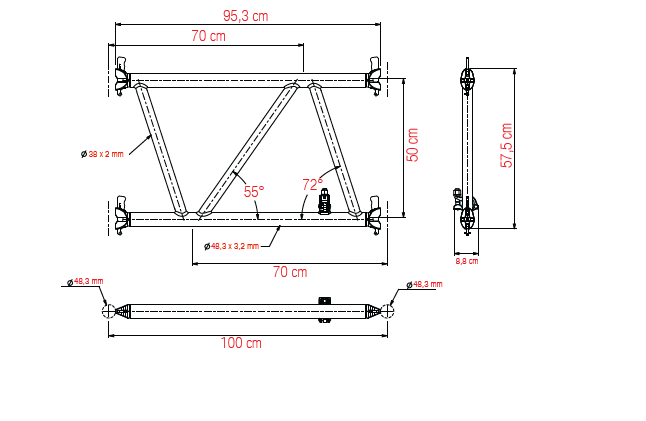 CHEVÊTRE SANS ÉTRIER 