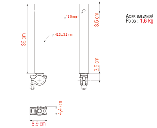 COLLIER DE SUSPENSION