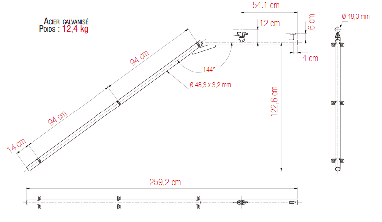 CONSOLE PARE-GRAVATS