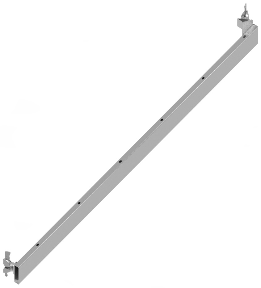  Limon Gauche pour Escalier Public 6 Marches - KLG6