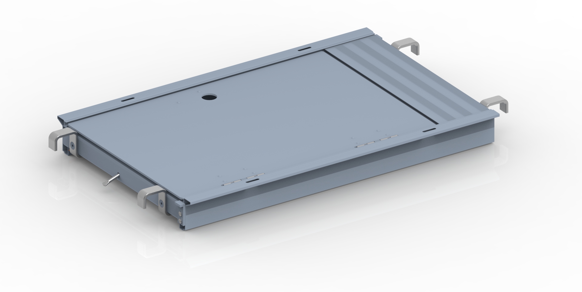 PLANCHER ALU TRAPPE 600