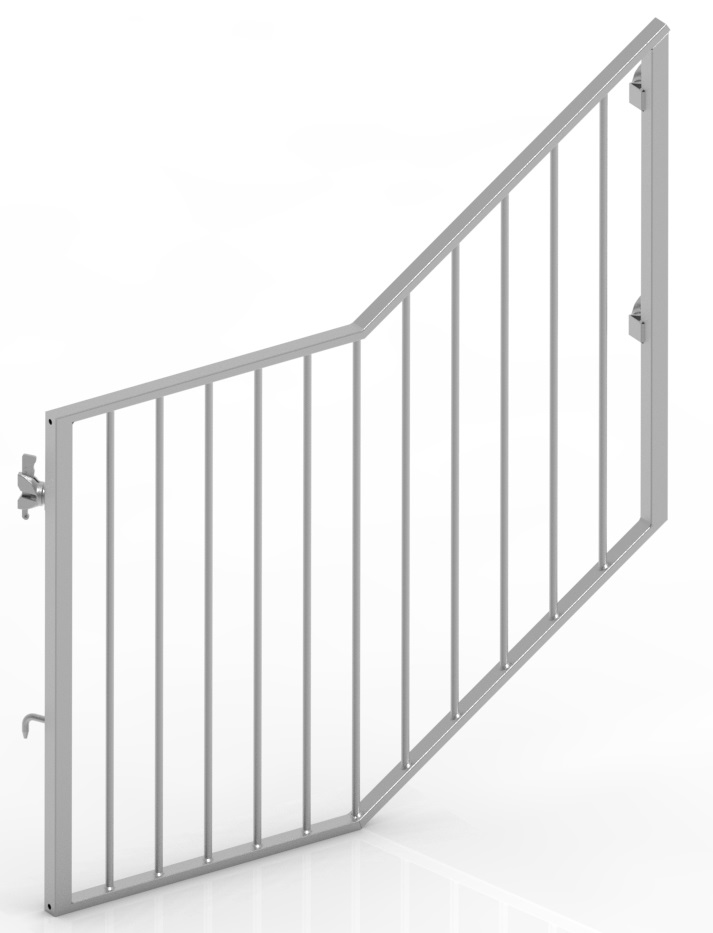 GARDE-CORPS  DE VOLÉE D'ESCALIER 3 MARCHES